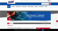 Desktop Screenshot of hjk.de